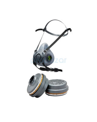 BLS Yarım Yüz Maskesi + A2P3 Filtre Gaz ve Partikül Koruma Seti (Bayonet) - 1