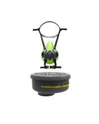 BLS Yarım Yüz Maskesi + ABE2 Bayonet Filtre Koruma Seti - Bls