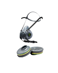 BLS Yarım Yüz Maskesi + ABEK Filtre Gaz ve Buhar Koruma Seti - Bls