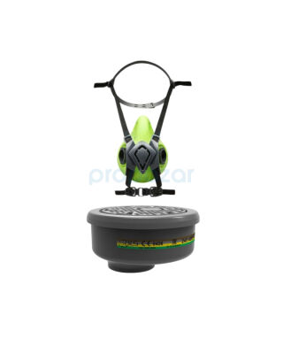 BLS Yarım Yüz Maskesi + ABEK2 Gaz Filtresi Koruma Seti | Bayonet Bağlantı - 1