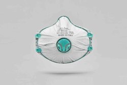 BLS Zer031 FFP3 R D - Tekrar Kullanılabilir 10lu Paket Toz Maskesi - 3