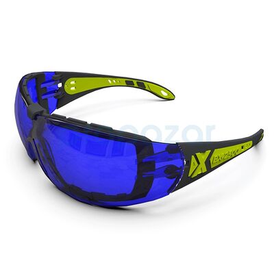 BX-2500 Comfort Koruyucu Gözlük Köpüklü Antifog Buğulanmaz Mavi - 1
