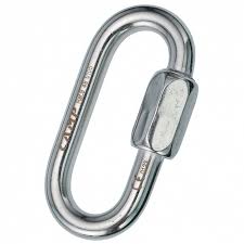 CAMP 0939 Oval Quick Link – Paslanmaz Çelik Karabina 8 mm / 50 kN - CAMP Yüksekte Çalışma