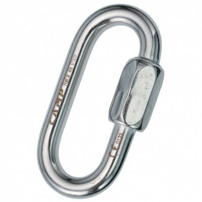 CAMP 0949 Oval Quick Link – Paslanmaz Çelik Karabina 55 kN - 1