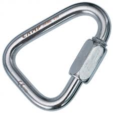 CAMP 0991 Delta Quick Link – Paslanmaz Çelik Karabina 8 mm / 35 kN - 1
