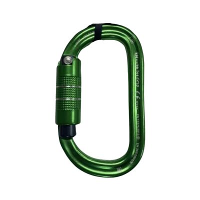 CAMP 212401 Yeşil Oval XL – Alüminyum Karabina Çift Kilit 28 kN - 1