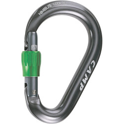 CAMP 2927 Nimbus Lock – Alüminyum Karabina Vida Kilitli 24 kN - CAMP Yüksekte Çalışma