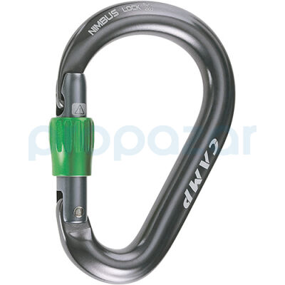CAMP 2927 Nimbus Lock – Alüminyum Karabina Vida Kilitli 24 kN - 1
