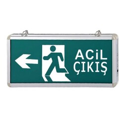 Cata CT9179 Exit Acil Çıkış Armatürü Sağ Ok - Cata Fener & Kafa Lambası