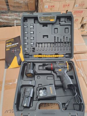 Chattel 4410 Akülü - Şarjlı Matkap Seti - 2