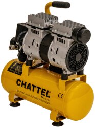 Chattel CHT-1209 Sessiz-Yağsız Kompresör 9 Lt. - CHATTEL