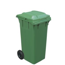 ÇK-400-Y Plastik 120 Litre Çöp Konteyneri Yeşil - Propazar