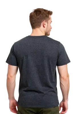 Cosywolf CW000312 Bisiklet Yaka T-Shirt Kısa Kol Likralı Penye Füme İzmit - 6