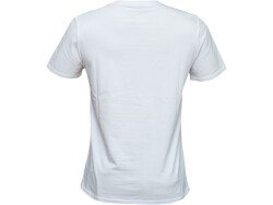 Cosywolf CW000316 Bisiklet Yaka T-Shirt Kısa Kol Likralı Penye Beyaz İzmit - 2