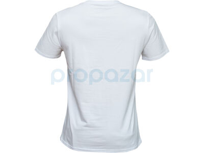 Cosywolf CW000316 Bisiklet Yaka T-Shirt Kısa Kol Likralı Penye Beyaz İzmit - 2