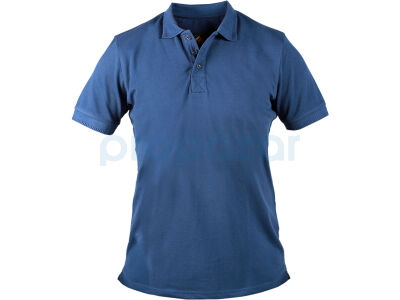 Cosywolf CW004418 Polo Yaka T-Shirt İndigo - 1