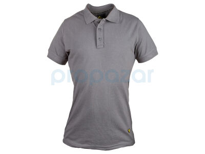 Cosywolf CW004422 Polo Yaka T-Shirt Gri - 1