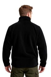 Cosywolf CW008911 Artvin Yarım Fermuarlı 2 Cepli Polar Siyah - 5