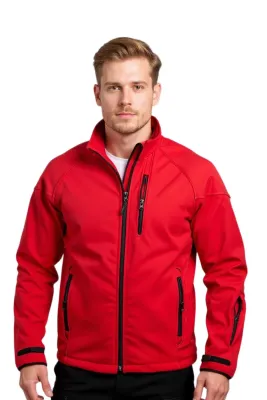 Cosywolf CW003355 Rize Teknik Softshell Su Geçirmez Mont Kırmızı - 3