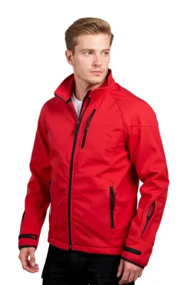 Cosywolf CW003355 Rize Teknik Softshell Su Geçirmez Mont Kırmızı - 1