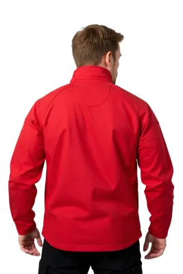 Cosywolf CW003355 Rize Teknik Softshell Su Geçirmez Mont Kırmızı - 4