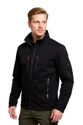 Cosywolf CW001711 Batman Teknik Softshell Su Rüzgar Geçirmez Mont Siyah - 1