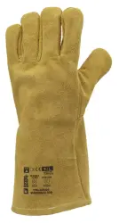 Coverguard Euroweld 330 1WEL330 Sığır Derisi Kevlar Dikişli Kaynak Eldiveni - 1