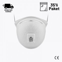 MFA D-267V-ECO FFP2 NR D Ventilli Maske 35li Paket - 1