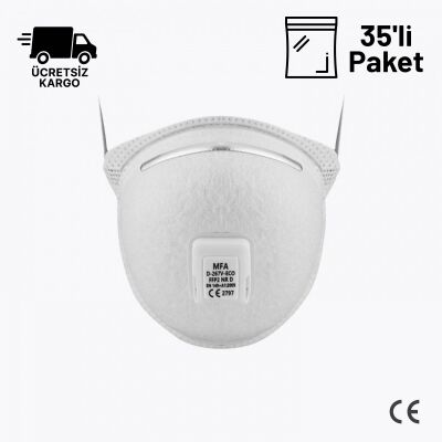 MFA D-267V-ECO FFP2 NR D Ventilli Maske 35li Paket - 1