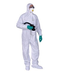 Delta Plus DT115 Tek Kullanımlık Beyaz Kapşonlu Tulum - Delta Plus İSG Ürünleri