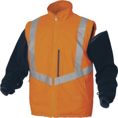 Delta Plus Optimum 4 ü 1 arada Parka Fosforlu - 4