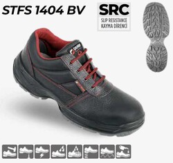 DEMİR 1404 BV S3 Bağcıklı Çelik Burunlu Çelik Ara Tabanlı Ayakkabı - 1