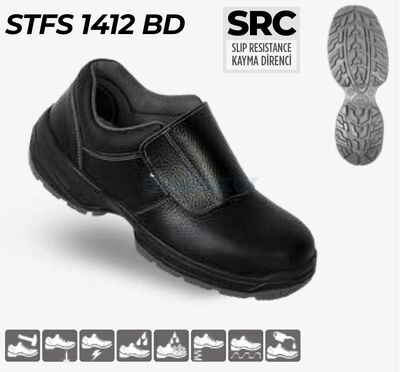 DEMİR 1412 BD S3 Çelik Burunlu ve Ara Tabanlı Kaynakçı Ayakkabısı - 1