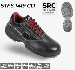 DEMİR 1419 CD S1 Bağcıklı Çelik Burunlu Src İş Ayakkabısı - 1