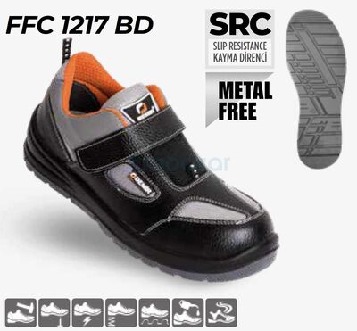 DEMİR FFC 1217 BD S1P Kompozit Burun Kevlar Ara Tabanlı Ayakkabı - 1