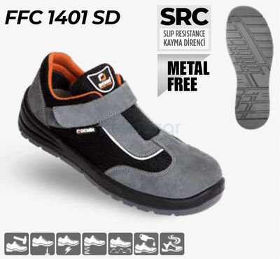 DEMİR FFC 1401 SD S1P Kompozit Burun Kevlar Ara Tabanlı Ayakkabı - 1