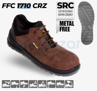 DEMİR FFC 1710 CRZ S2 Crazy Kompozit Burunlu Bağcıklı Ayakkabı - 1