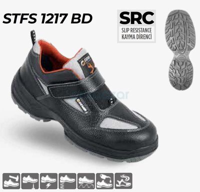 DEMİR STSF 1217 BD S1P Çelik Burun Çelik Ara Tabanlı Ayakkabı - 1