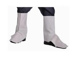 CE Belgeli Deri Kaynakçı Tozluğu | Yarma Deri Ayak Bilek Koruyucu - 5li Paket - Propazar