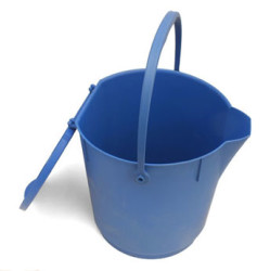 Detectable Algılanabilir Kapaklı Kova - 12lt - DTM 0862 - Detectamet Algılanabilir Ürünler