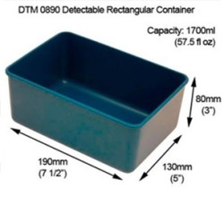 Detectable Algılanabilir ürün Kabı DTM0890 - Detectamet Algılanabilir Ürünler