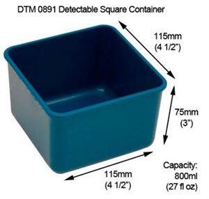 Detectable Algılanabilir ürün Kabı DTM0891 - 2