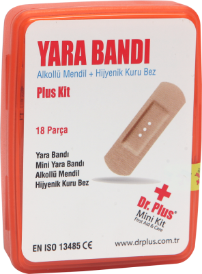 Dr Plus 18 Parçalı Yara Bandı Seti - 1