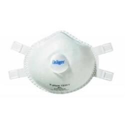 Drager 1330V ML Ventilli Toz Maskesi 3951217 5li Paket - 2