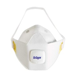 Drager 1910V Ventilli FFP1 Toz Maskesi 10lu Paket - 2