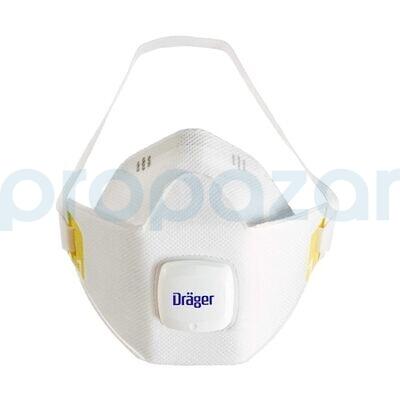 Drager 1910V Ventilli FFP1 Toz Maskesi 10lu Paket - 2