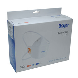 Drager 1920 Ventilsiz FFP2 Toz Maskesi 20li Paket - 4