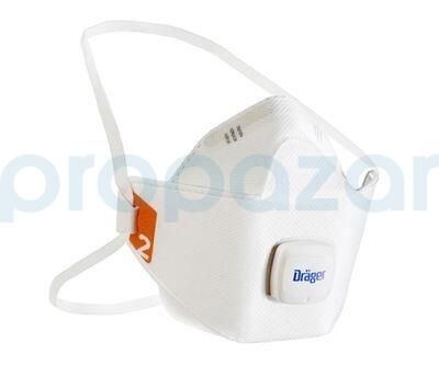 Drager 1920V Ventilli FFP2 Toz Maskesi 10'lu Paket - 6