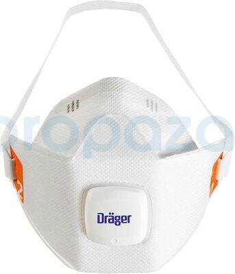 Drager 1920V Ventilli FFP2 Toz Maskesi 10'lu Paket - 7