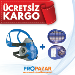 Drager 3300 Maske ve ABEK1 Filtre Seti - 1